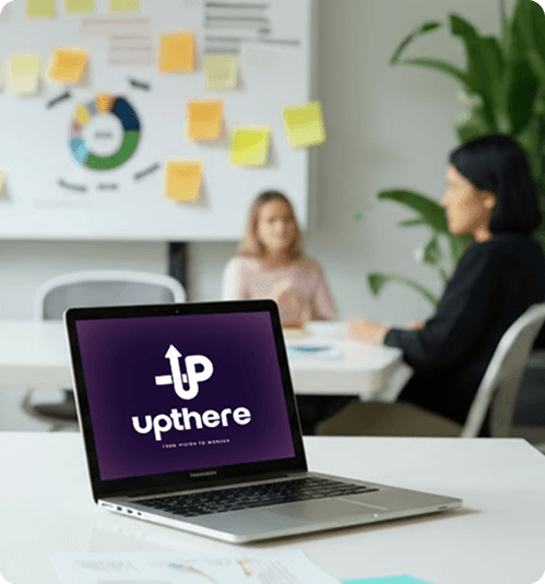 Upthere mockup